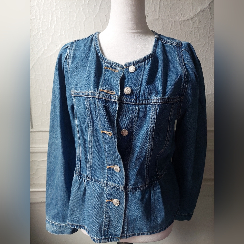 Women's Blue Levi's Premium Denim Jacket